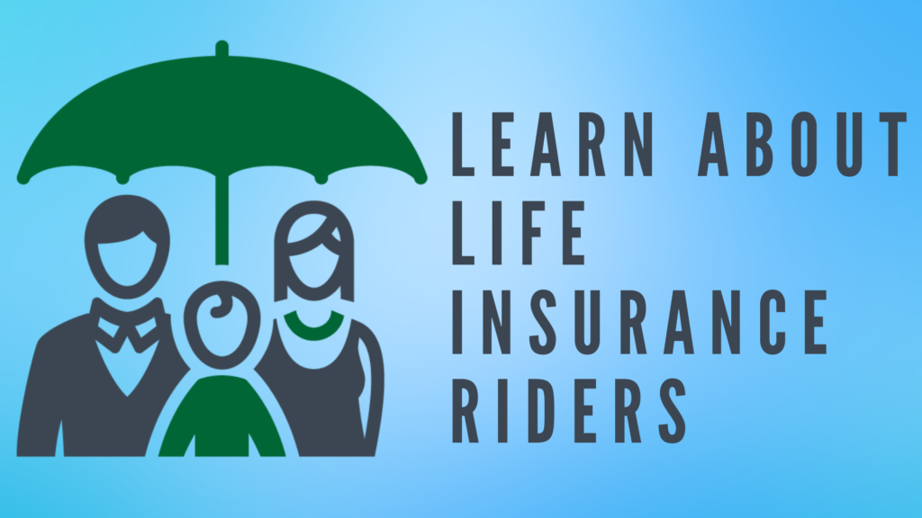 life insurance riders